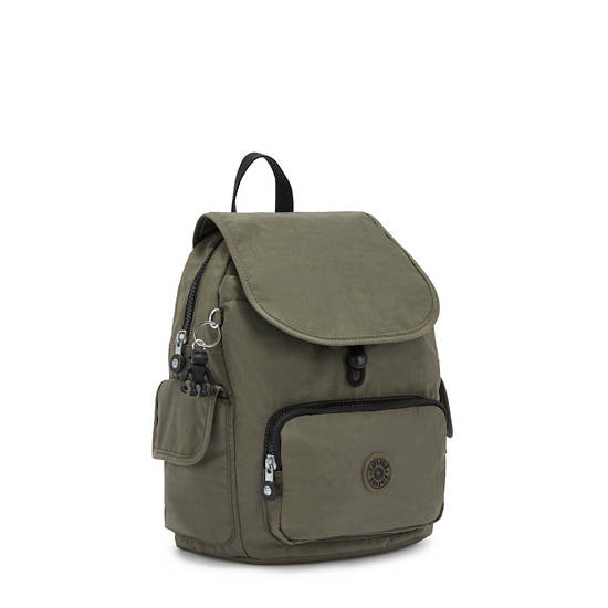 Kipling City Pack Small Ryggsekk Grønn | NO 1707UZ